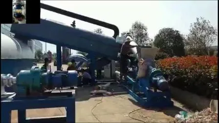 Unmanned Guard Continuous Mixed Plastic Scrap to Diesel/Gasoline Recycling Pyrolysis Plant